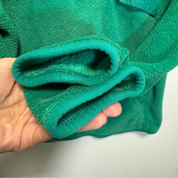 PATAGONIA Re-tool Snap T Pullover Sweater Nettle Green Emerald Women’s S Small - Picture 5 of 7